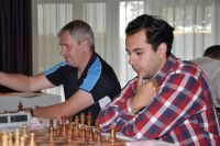 DSC 8753 Evgenij Vorobov und Sergey Grigoriants in Runde  ZMDI Open